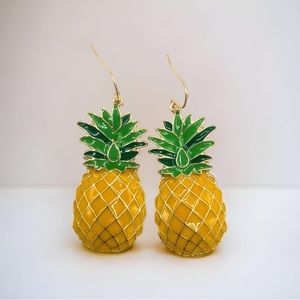 Pineapple earrings